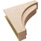 Ekena Millwork 7"W x 28"D x 28"H Thin Helena Rough Cedar Woodgrain TimberThane Corbel, Primed Tan CORUR07X28X28HELRCPR - alternate 6